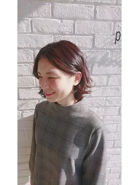 シーツー 三吉店(C2) 外ハネ無造作ヘアー