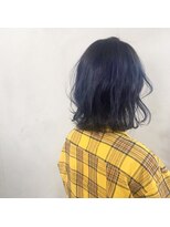 タグ(#tag)&nbsp;#ネイビー×ふわミディ