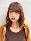 【GARDEN荒井夏海】ふんわりレイヤーミディ×小顔前髪