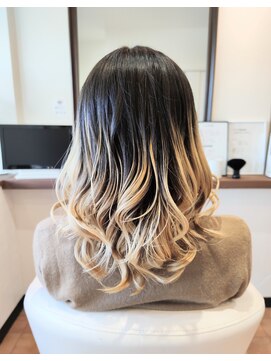 ヘア ルーム シード(Hair room seed) ハイトーンバレイヤージュ