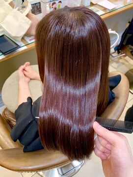 ネオリーブアイム 横浜西口店(Neolive aim) 後ろ姿マイナス10歳☆超音波ケア髪質改善　艶髪　【横浜】