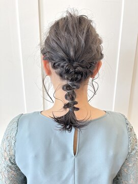 コワファースト  させぼ五番街店(COIFF1RST) クネクネが可愛いお呼ばれヘアセット♪