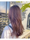 大人ピンクベージュ