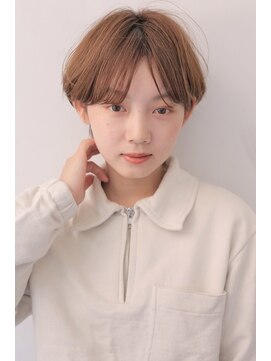 ソイリウム 下北沢(soi rium) 耳掛けセンターパートショートボブ