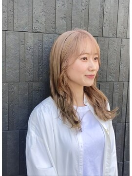 ゴウトゥデイ 岡山店(GO TODAY) ペールミルクティーベージュ【ナツミ】