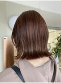 切りっぱなしパツっとボブ