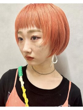 サンド 表参道(sand) フェイスレイヤーオレンジカラー10代20代30代表参道