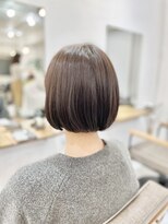 ベンチ 高田馬場店(bench) ナチュラルボブ オリーブブラウン