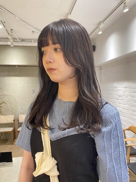 ローレン(LOREN) 【LOREN】ラベンダーグレージュ×顔まわりレイヤー