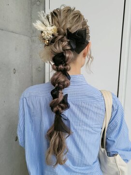 スタジオカラー(Studio Color) ポニーテール×たまねぎヘア