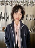 レイヤーたっぷりなオシャレウルフパーマ◎