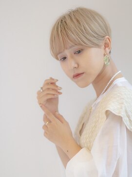 アッシュ 大泉学園店(Ash) 20代30代40代「ハイトーンハンサムショート」Ash大泉学園