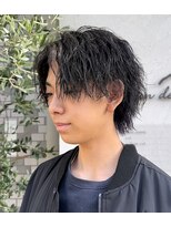 サロン ド ロイ(Salon de Roi)&nbsp;三宮神戸関西大阪ウルフパーマ縦落ちツイストスパイラル