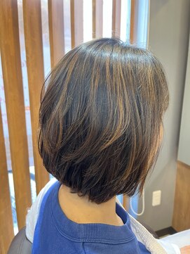 リベアトウキョウ 大島店(ReverTOKYO) ハイライト/ボブ/ブリーチなし