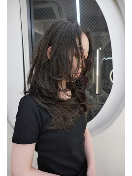 ガガ 心斎橋(GAGA) 韓国/ハイトーンカラー/ワンホンヘア/レイヤーカット/髪質改善