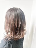 【大人可愛い×艶感】ふんわりミディウェーブ