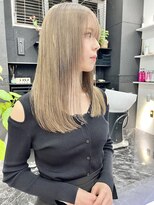 チュダック(ChuDuck)&nbsp;韓国風《ミルクティー》ハイトーン/ケアブリーチ/ダブルカラー