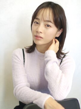 バース(BIRTH) 天神【BIRTH】シースルーバング×ワンレンミディアムボブ 4