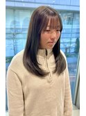 透明感たっぷりグレージュ