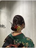 成人式タイトシニヨン