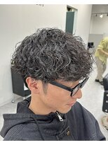 ブライト(BRIGHT)&nbsp;マッシュ波巻きスパイラルパーマ静岡メンズ