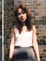 ヤント(yant)&nbsp;ロングパーマ×透明感カラー