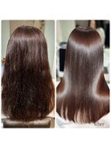 超高濃度水素プレミアムエイジングケアストレート＃縮毛矯正