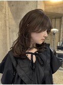海外らしさのレイヤーカット