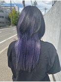 キノコカット×インナーパープル