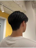 MEN’S HAIR/サーフカール/刈り上げセンターパート/武蔵小杉