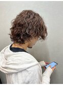 波巻きパーマ♪