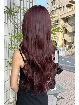 クレア 茅ヶ崎(CREA) 暖色/赤髪/ボルドーカラー/レイヤーカット