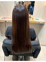 施術例 2：髪質改善カラー＋カット