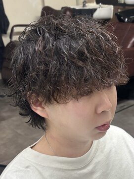 ブラン 池袋(BLANC) シャドウパーマ/フェザーパーマメンズパーマ/ツイストスパイラル