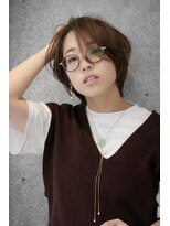 テラ(terra)&nbsp;ナチュラルブラウン×ショートボブ