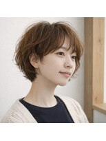 スープレックス ヘアーデザイン(SOUPREX HAIR DESIGN)&nbsp;ボブベースナチュラルパーマ　20代 30代 40代 50代 60代　パーマ