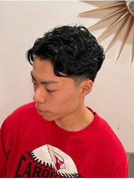 メゾンフォーメン 心斎橋店(Maison for men) ショートスタイル　ラルフカール　テーパーフェード