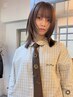 【人気No.2】カット＋透明感カラー ￥14000→￥11200（天神/大名）