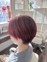 レノマ(renoma)&nbsp;美髪ケア＊髪質改善カラー＊ピンクブラウン＊美髪ケア