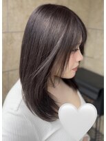 髪屋 紬&nbsp;透明感ラベンダーグレージュ