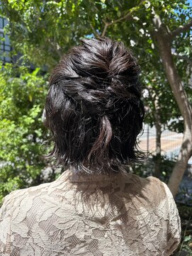 アリュー(allu) *ヘアセット*ハーフアップ*