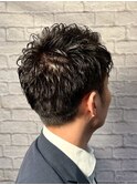 アップバングツーブロック