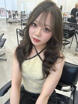 リノート バイ エゴル 太田川(Linoet by ENGOL)&nbsp;オリーブグレージュ/ベージュカラー/レイヤーカット