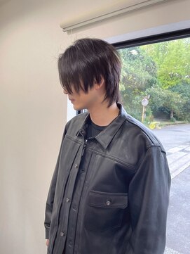 ナンバーフォーナチュラル 戸祭(NO4 natural) 3. ウルフレイヤー/黒髪ミディアム/顔周り/ナチュラル