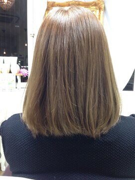 フェリシータ 服部店(felicita) 外国人風メルティベージュカラー☆毛先ナチュラルカール