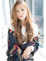 ローラン(ROULAND)&nbsp;【ロング】タンバルモリワンサイドセミウェットグレージュ