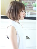 横顔美人!ショート・ボブヘアスタイルはサイドシルエットが大切