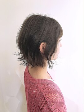 フープヘアー(HOOP.HAIR) 【ＨＯＯＰ】切りっぱなしボブ×グレージュ♪