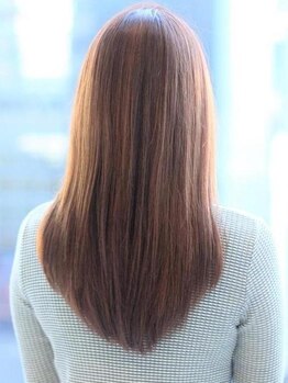 ライカ ヘアデザイン 中野店(Lycka Hair Design)の写真/【髪質改善】酸熱トリートメントで常にうる艶な髪をキープ☆選べるトリートメントメニューを豊富にご用意♪