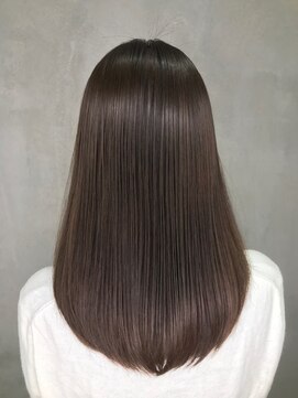 アンダーバーホワイトモデ 河内長野(_WHITE mode) ☆ブリーチなしアッシュグレイジュ　千代田×河内長野